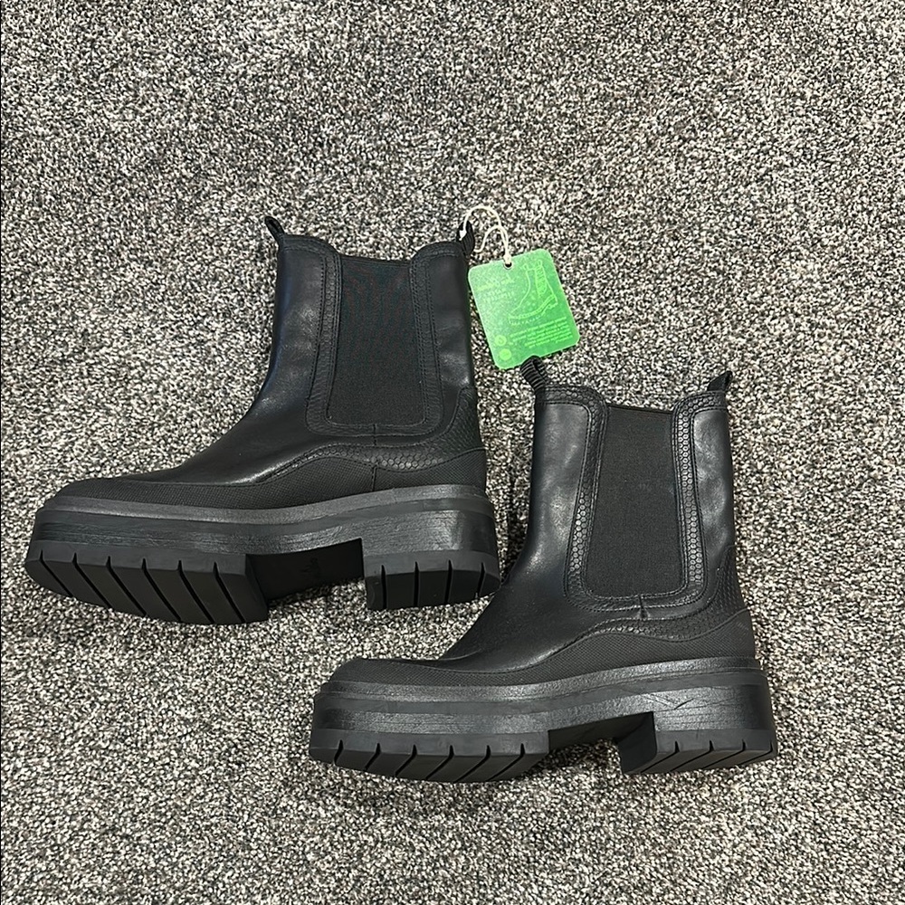 Black Leather Boots